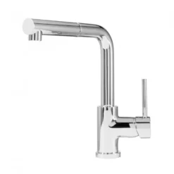 Caple Landis Single Lever Mono Pull Out Kitchen Mixer - Chrome