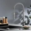 Blanco Catris-S Semi-Professional Chrome Single Lever Pull Out Kitchen Mixer Tap With Dual Spray