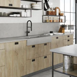 Blanco Catris-S Flexo Single Lever Pull Out Kitchen Mixer Tap With Dual Spray - Matt Black 20 Blanco Catris-S Flexo Single Lever Pull Out Kitchen Mixer Tap With Dual Spray - Matt Black -Vado Shop catris matt black lifestyle 6