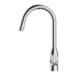 Clearwater Amelio Single Lever Touch-Free Sensor Kitchen Mixer Tap With Pull Out Spray - Matt Black -Vado Shop clearwater amelio chrome sensor tap cutout 2