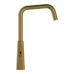 Clearwater Azia Single Lever Touch-Free Sensor Kitchen Mixer Tap - Brushed Nickel 19 Clearwater Azia Single Lever Touch-Free Sensor Kitchen Mixer Tap - Brushed Nickel -Vado Shop clearwater azia brushed brass sensor kitchen tap cutout 3