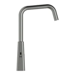 Clearwater Azia Single Lever Touch-Free Sensor Kitchen Mixer Tap - Brushed Nickel 30 Clearwater Azia Single Lever Touch-Free Sensor Kitchen Mixer Tap - Brushed Nickel -Vado Shop clearwater azia brushed nickel sensor kitchen tap cutout 3