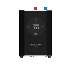 Clearwater Hotshot 2 Instant Filtered Kettle Hot Water Tap & Cold Filtered Water With Boiler Unit And Filter Cartridge - Polished Chrome -Vado Shop clearwater boiler unit cutout