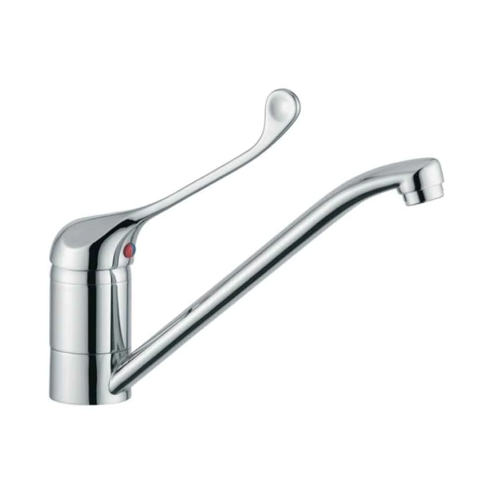 Clearwater Dorman Single Lever Mono Kitchen Mixer With Swivel Spout & Extended Handle 1 Clearwater Dorman Single Lever Mono Kitchen Mixer With Swivel Spout & Extended Handle