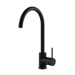 Clearwater Elara WRAS Approved Single Lever Mono Kitchen Mixer Tap - Chrome And Nero