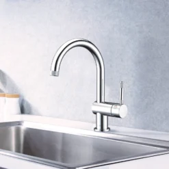 Clearwater Hotshot 2 Instant Filtered Kettle Hot Water Tap & Cold Filtered Water With Boiler Unit And Filter Cartridge - Polished Chrome -Vado Shop clearwater hotshot 2 chrome kettle filter lifestyle