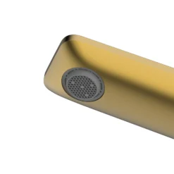 Clearwater Levant Single Lever Mono Kitchen Mixer Tap - Brushed Brass 31 Clearwater Levant Single Lever Mono Kitchen Mixer Tap - Brushed Brass -Vado Shop clearwater levant brushed brass mono kitchen mixer closeup 1