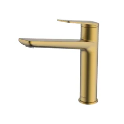 Clearwater Levant Single Lever Mono Kitchen Mixer Tap - Brushed Brass 30 Clearwater Levant Single Lever Mono Kitchen Mixer Tap - Brushed Brass -Vado Shop clearwater levant brushed brass mono kitchen mixer cutout