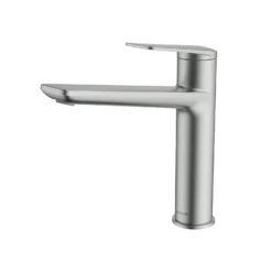 Clearwater Levant Single Lever Mono Kitchen Mixer Tap - Brushed Brass 20 Clearwater Levant Single Lever Mono Kitchen Mixer Tap - Brushed Brass -Vado Shop clearwater levant brushed nickel mono kitchen mixer cutout