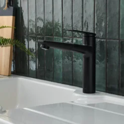 Clearwater Levant Single Lever Mono Pull Out Kitchen Mixer Tap - Brushed Brass