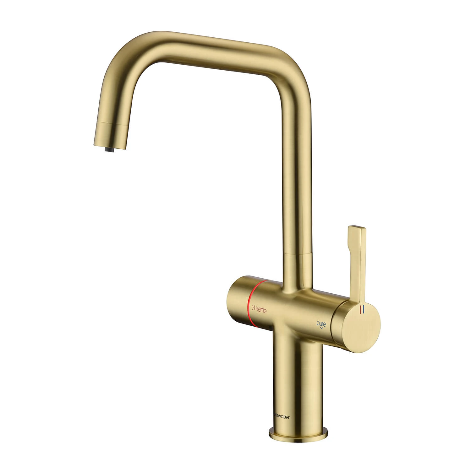 Clearwater Magus 4-in-1 Instant Boiling & Filtered Cold Water Kitchen Mixer Tap - Brushed Brass 3 Clearwater Magus 4-in-1 Instant Boiling & Filtered Cold Water Kitchen Mixer Tap - Brushed Brass - Image 3
