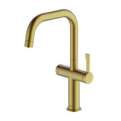 Clearwater Mariner WRAS Approved Single Lever Mono Kitchen Mixer And Cold Filtered Water Tap - Polished Chrome -Vado Shop clearwater mariner filtered water kitchen mixer brushed brass cutout