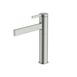 Clearwater Taku Single Lever Mono Kitchen Mixer Tap - Brushed Brass 18 Clearwater Taku Single Lever Mono Kitchen Mixer Tap - Brushed Brass -Vado Shop clearwater taku brushed nickel mono kitchen mixer cutout