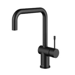 Clearwater Zodiac WRAS Approved Single Lever Mono Kitchen Mixer - Polished Chrome -Vado Shop clearwater zodiac single lever mono kitchen mixer black cutout
