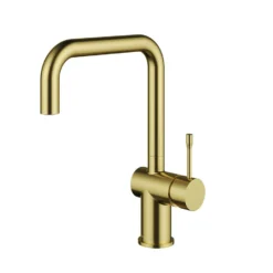 Clearwater Zodiac WRAS Approved Single Lever Mono Kitchen Mixer - Polished Chrome -Vado Shop clearwater zodiac single lever mono kitchen mixer brass cutout