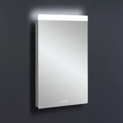 Crosswater Glide II Illuminated Mirror With Demister & Colour Change LED's - 1000 X 600mm -Vado Shop crosswater glide ii illuminated mirror 500x800mm lifestyle