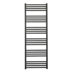 Crosswater MPRO Matt Black Heated Towel Rail - 1380 X 480mm 13 Crosswater MPRO Matt Black Heated Towel Rail - 1380 X 480mm -Vado Shop crosswater mpro towel warmer black 1380mm cutout