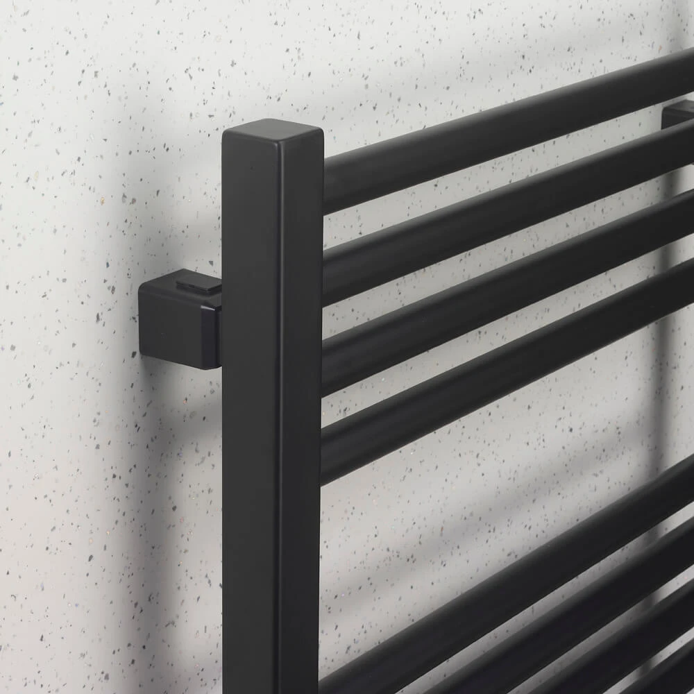 Crosswater MPRO Matt Black Heated Towel Rail - 1380 X 480mm 4 Crosswater MPRO Matt Black Heated Towel Rail - 1380 X 480mm - Image 4