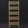 Crosswater MPRO Brushed Brass Heated Towel Rail - 1140 X 480mm