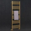 Crosswater MPRO Brushed Brass Heated Towel Rail - 1380 X 480mm