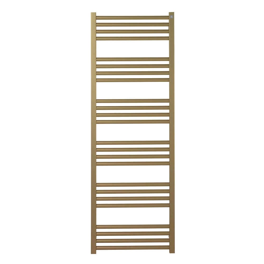 Crosswater MPRO Brushed Brass Heated Towel Rail - 1380 X 480mm 7 Crosswater MPRO Brushed Brass Heated Towel Rail - 1380 X 480mm - Image 7