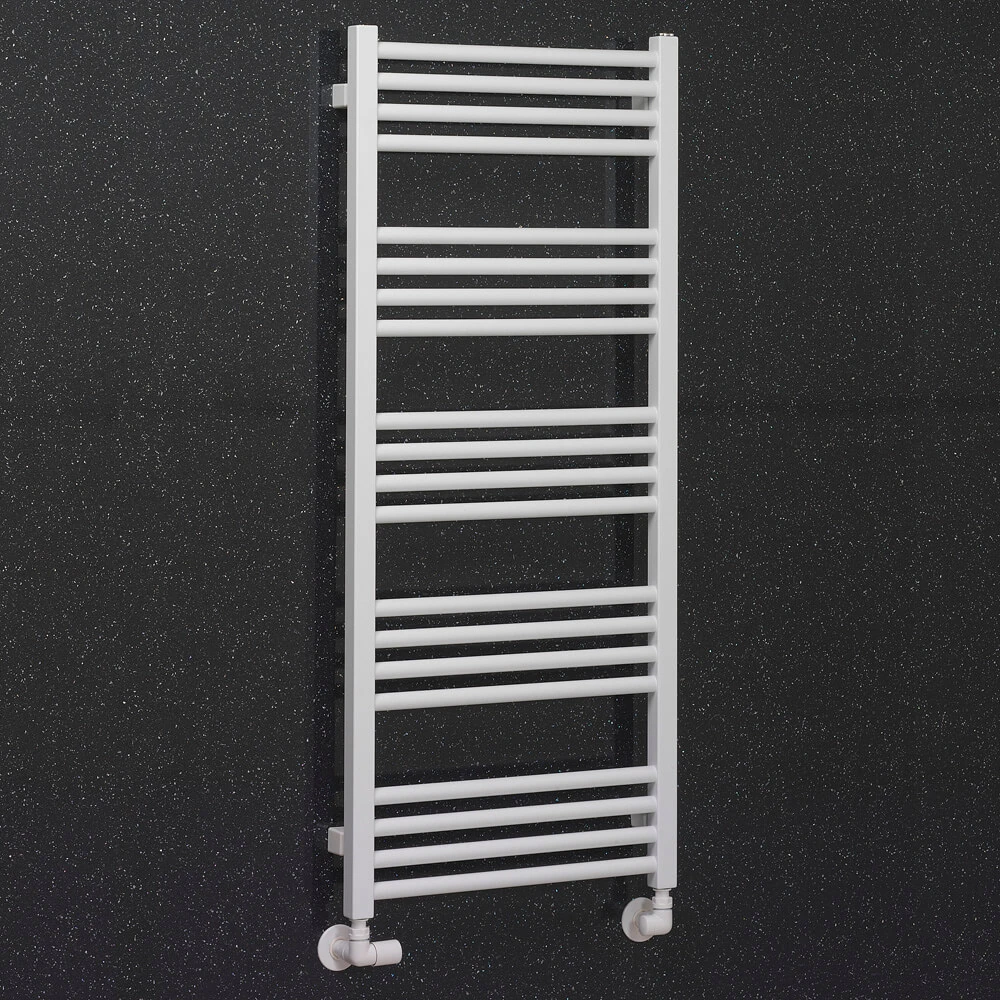 Crosswater MPRO Matt White Heated Towel Rail - 1140 X 480mm 2 Crosswater MPRO Matt White Heated Towel Rail - 1140 X 480mm - Image 2