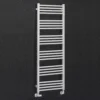 Crosswater MPRO Matt White Heated Towel Rail - 1380 X 480mm