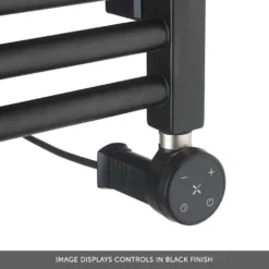 Crosswater MPRO Electric Matt White Heated Towel Rail - 1380 X 480mm -Vado Shop crosswater thermostat cover leds off banner