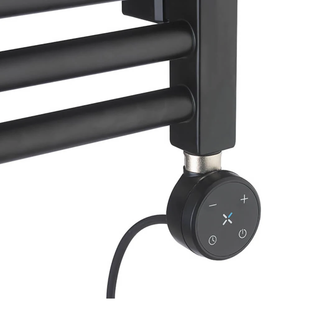 Crosswater MPRO Electric Matt Black Heated Towel Rail - 1380 X 480mm 6 Crosswater MPRO Electric Matt Black Heated Towel Rail - 1380 X 480mm - Image 6