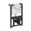 WRAS Approved Crosswater 0.82m Wall Hung Cistern Frame & Cistern