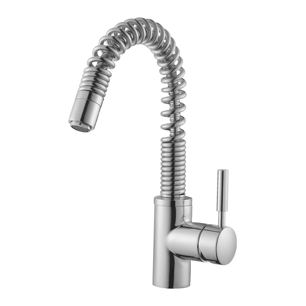 Vado Eli Single Lever Monobloc Spring Mixer With Pull Out Spout 2 Vado Eli Single Lever Monobloc Spring Mixer With Pull Out Spout - Image 2