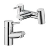 Vellamo Curvo Basin Mixer & Bath Filler Pack