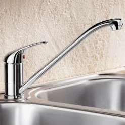 Blanco Daras Eco Flow 6L WRAS Approved Single Lever Chrome Mono Kitchen Mixer Tap