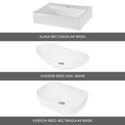 Emily 800mm Wall Mounted 1 Drawer Unit And Countertop - Natural Oak - No Basin -Vado Shop drench emily 800 basins selection banner