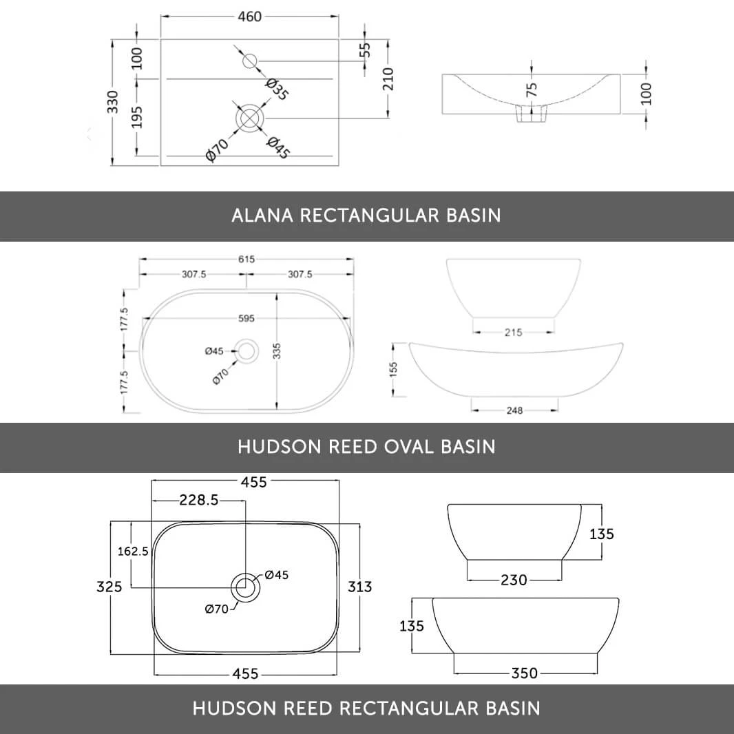Emily 800mm Wall Mounted 2 Drawer Unit And Countertop - Gloss White - No Basin 10 Emily 800mm Wall Mounted 2 Drawer Unit And Countertop - Gloss White - No Basin - Image 10