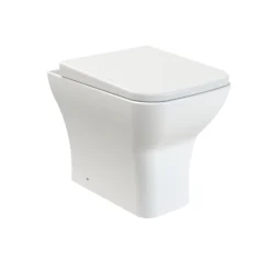 Emily Compact Rimless Back To Wall Toilet & Soft Close Seat -Vado Shop drench emily rimless back to wall toilet and seat cutout update
