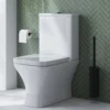 Emily Rimless BTW Close Coupled Toilet & Soft Close Seat