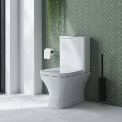 Emily Rimless BTW Close Coupled Toilet & Soft Close Seat -Vado Shop drench emily rimless btw cc tlt soft close seat lifestyle2 scaled