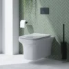 Emily Rimless Compact Wall Hung Toilet & Slimline Soft Close Seat