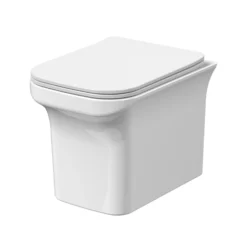 Emily Rimless Compact Wall Hung Toilet & Slimline Soft Close Seat 10 Emily Rimless Compact Wall Hung Toilet & Slimline Soft Close Seat -Vado Shop drench emily rimless soft close wall hung toilet cutout
