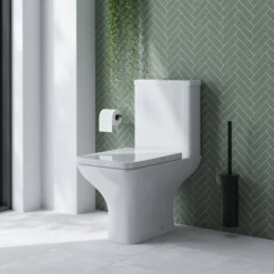 Emily Rimless Modern Toilet & Slim Soft Close Seat 10 Emily Rimless Modern Toilet & Slim Soft Close Seat -Vado Shop drench emily rimless toilet slim soft close seat lifestyle 1 scaled