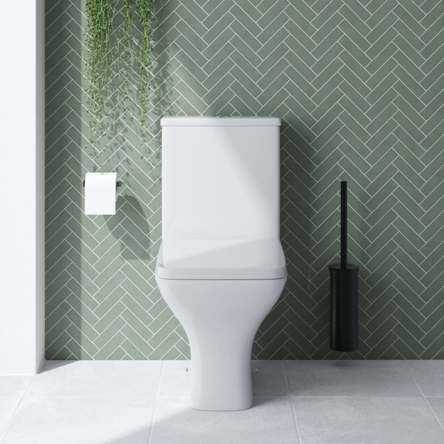 Emily Rimless Modern Toilet & Slim Soft Close Seat 3 Emily Rimless Modern Toilet & Slim Soft Close Seat - Image 3