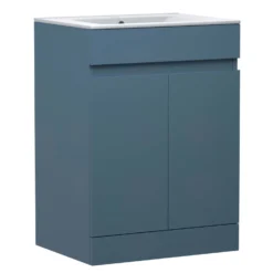 Dylan 600mm Floorstanding Vanity Unit & Basin - Blue 28 Dylan 600mm Floorstanding Vanity Unit & Basin - Blue -Vado Shop dylan 600mm floorstanding unit blue cutout scaled