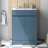 Dylan 600mm Floorstanding Vanity Unit & Basin - Blue