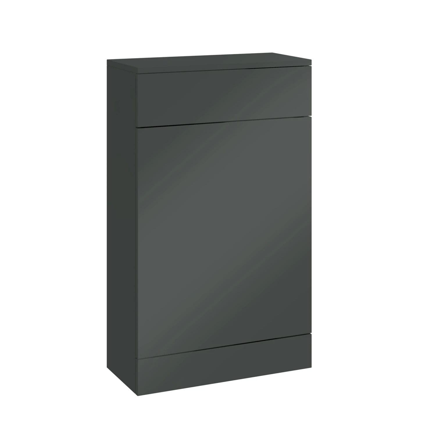 Dylan 500mm Back To Wall Toilet Unit - Green 2 Dylan 500mm Back To Wall Toilet Unit - Green - Image 2