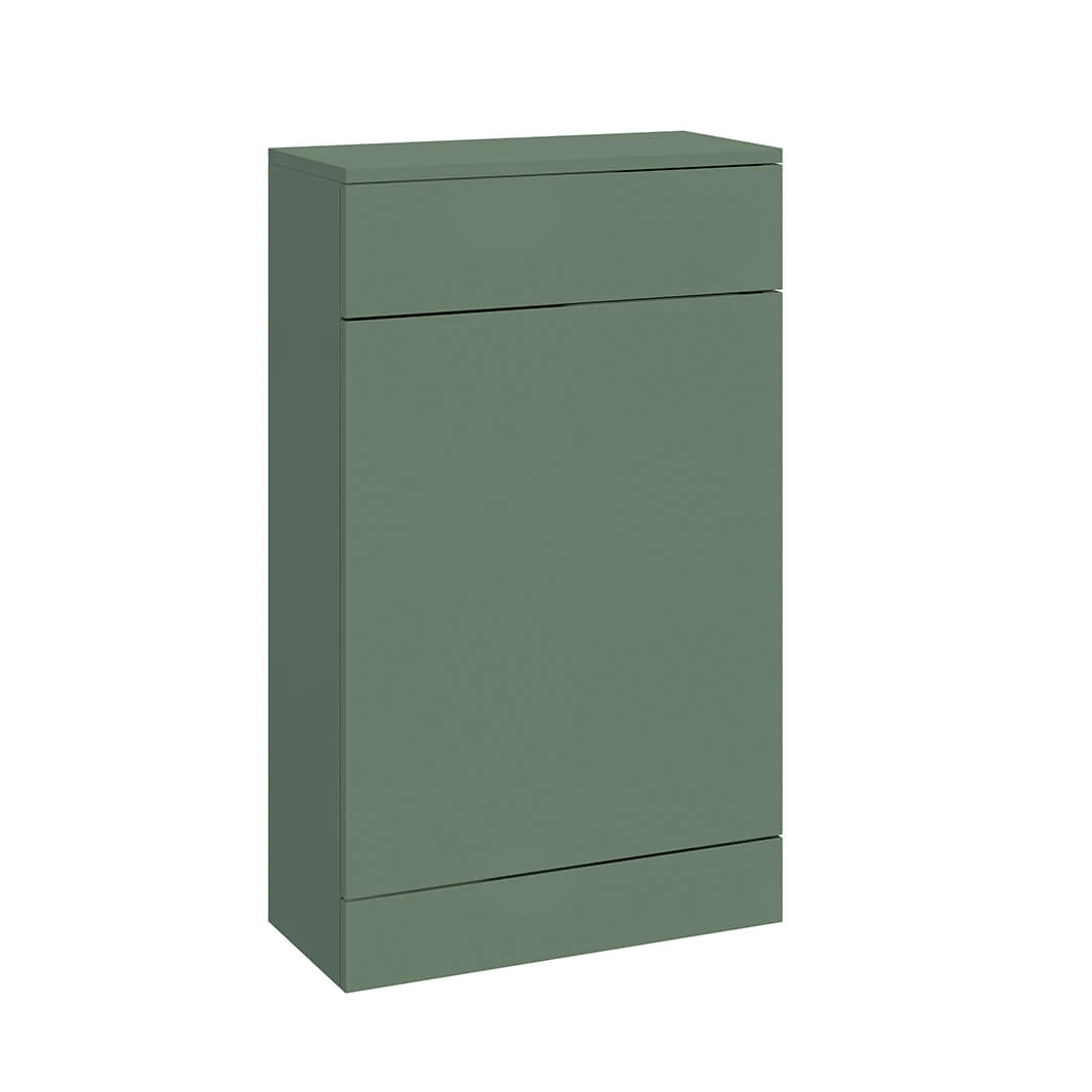 Dylan 500mm Back To Wall Toilet Unit - Green 3 Dylan 500mm Back To Wall Toilet Unit - Green - Image 3