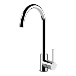 Clearwater Elara Single Lever Mono Kitchen Mixer - Brushed Nickel