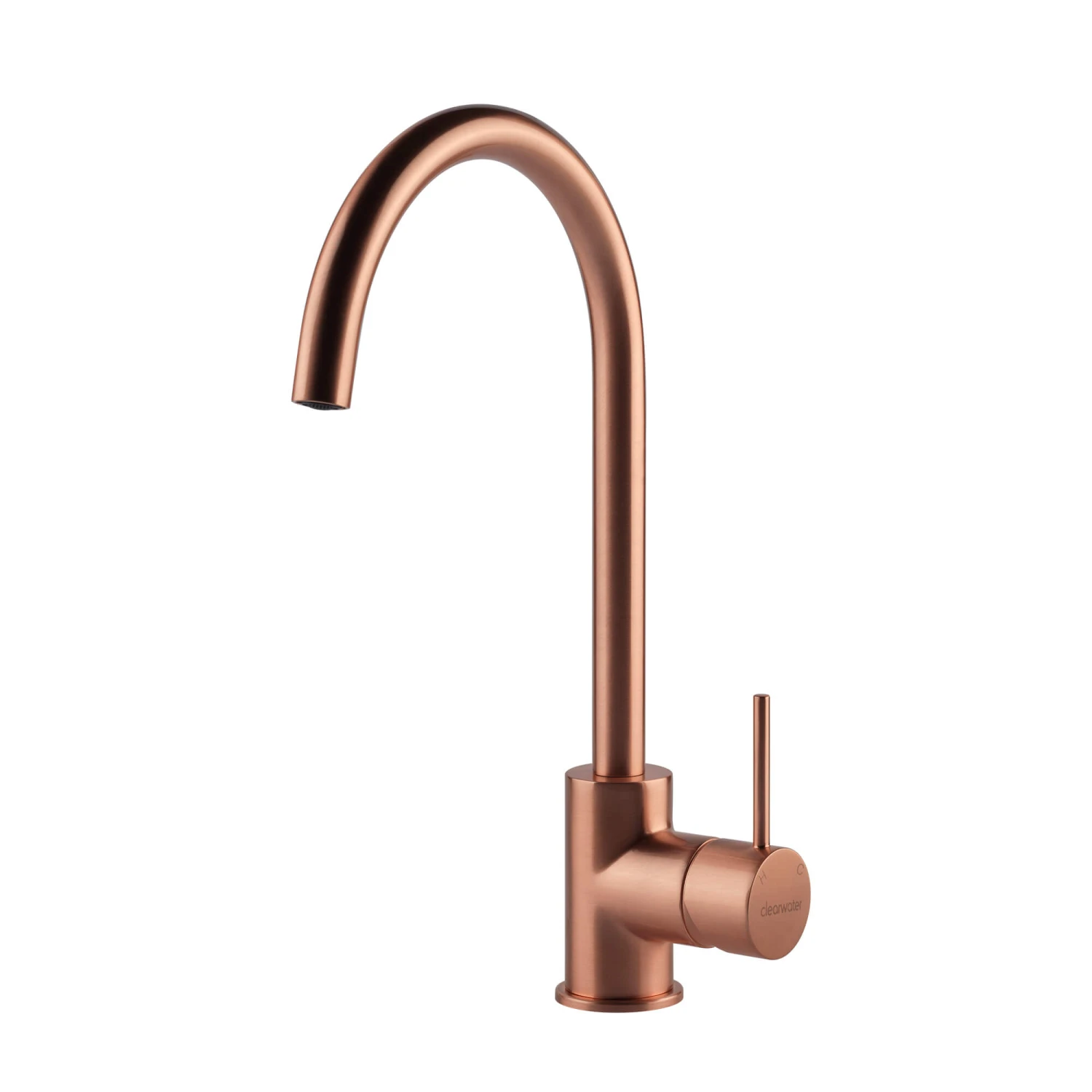 Clearwater Elara Single Lever Mono Kitchen Mixer - Brushed Copper 1 Clearwater Elara Single Lever Mono Kitchen Mixer - Brushed Copper