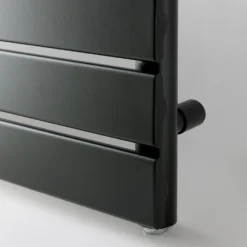 EliteHeat Steel Designer Heated Towel Rail Radiator - Matt Black - 800 X 500mm -Vado Shop elite heat designer heated rail matt black detail2