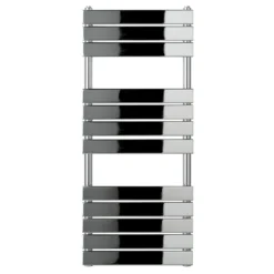EliteHeat Steel Designer Heated Towel Rail Radiator - Chrome - 800 X 500mm -Vado Shop eliteheat designer heated radiator 1200 chrome